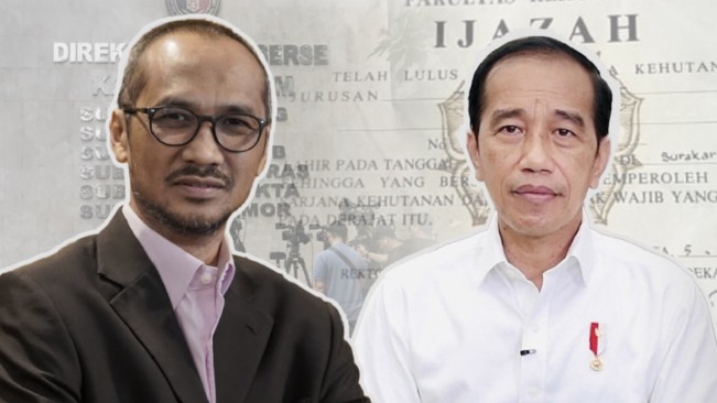 Abraham Samad dan Jokowi. [Instagram]